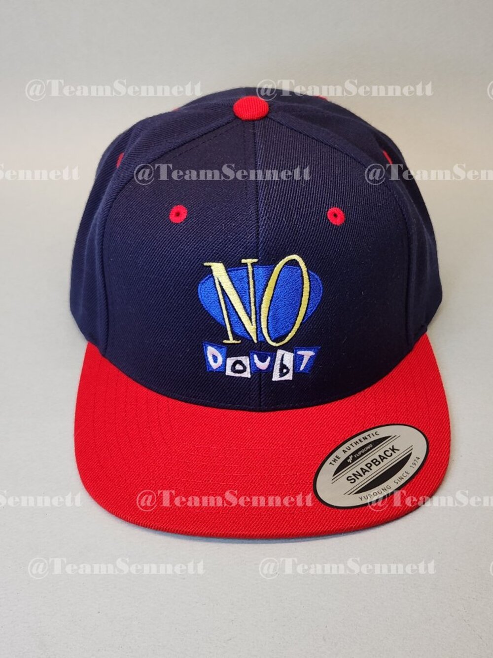 No Doubt Snap Back Cap  / Navy and Red / Sphere Las Vegas Residency 2026
